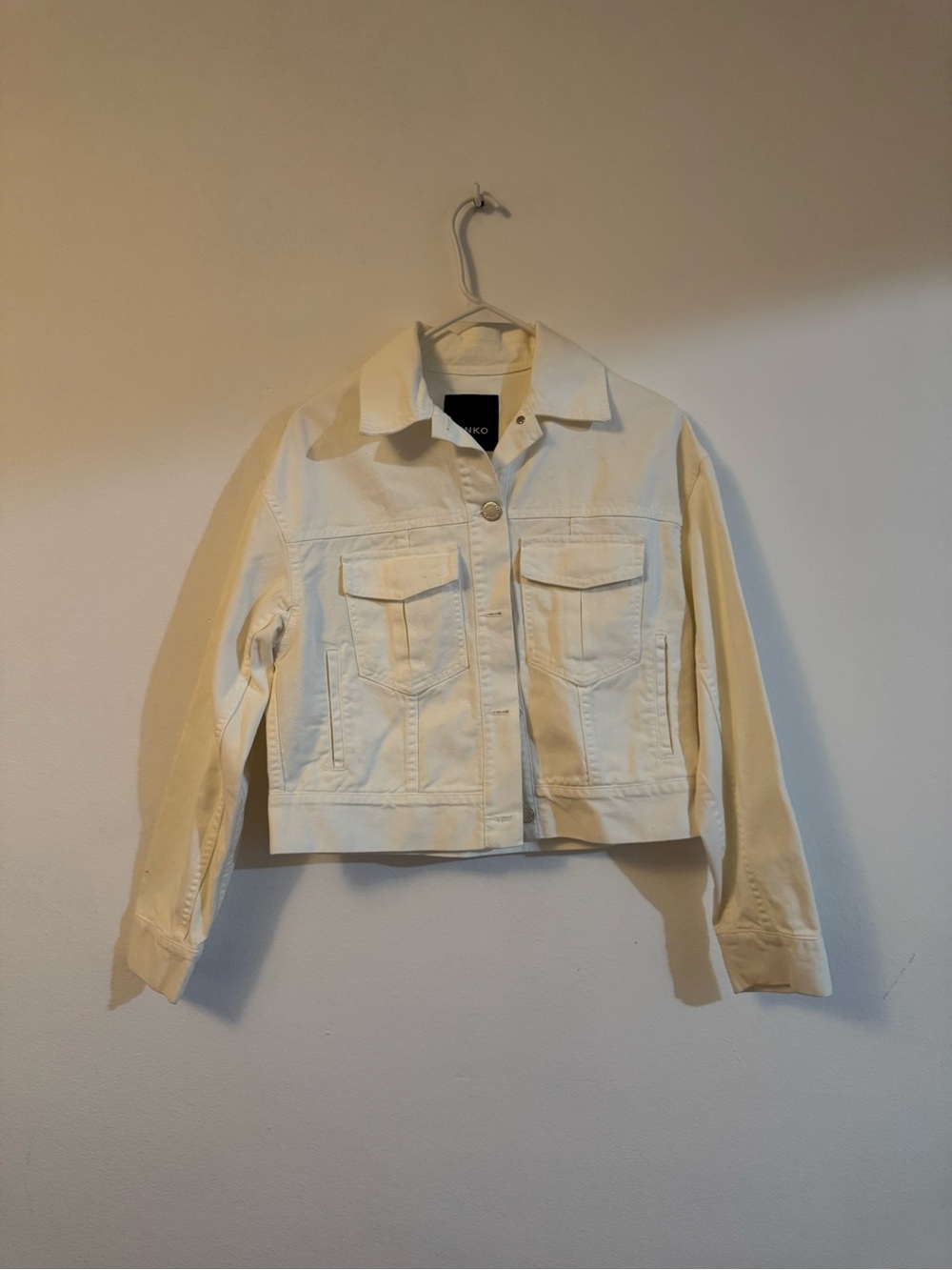 Pinko Cropped Women's Denim Jacket